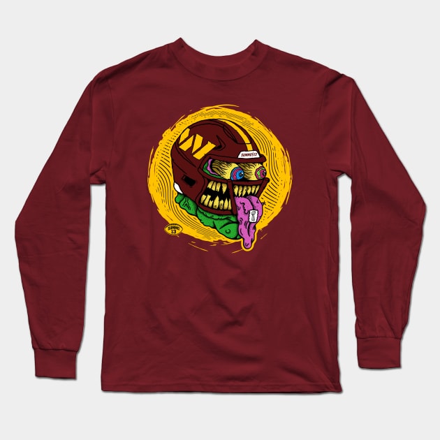 Big Red Fink in Command! Long Sleeve T-Shirt by Summo13